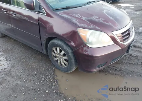 2010 Honda Odyssey Ex-L z USA, uszkodzony, nr VIN 5FNRL3H68AB091787